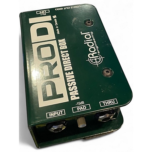 Used Radial Engineering pro di passive  Direct Box