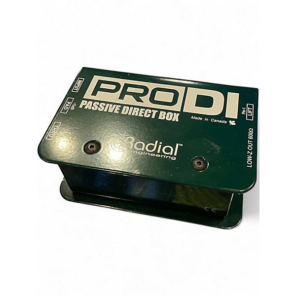 Used Radial Engineering pro di passive  Direct Box