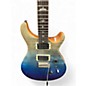 Used PRS SE Custom 24 Sapphire Blue Fade Solid Body Electric Guitar