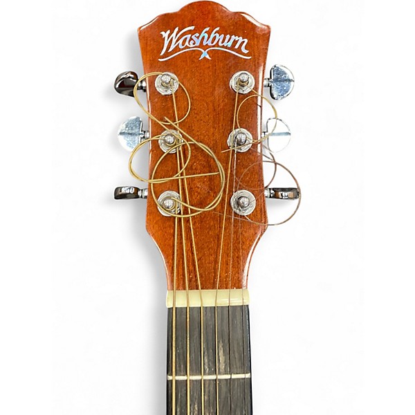 Used Washburn AD5CE Natural Acoustic Electric Guitar