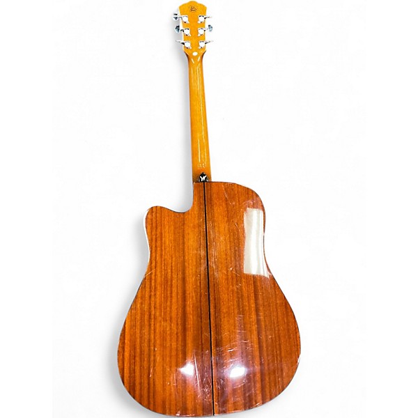 Used Washburn AD5CE Natural Acoustic Electric Guitar