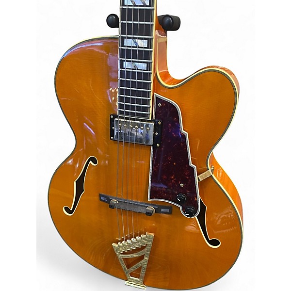 Used D'Angelico Excel EXL-1 Amber Hollow Body Electric Guitar
