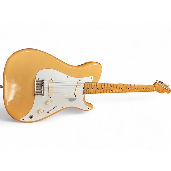 Vintage 1981 Fender Bullet Butterscotch Solid Body Electric Guitar