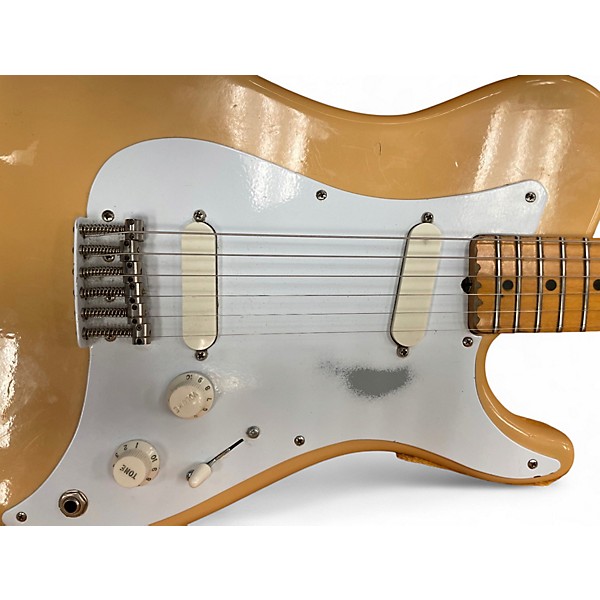 Vintage 1981 Fender Bullet Butterscotch Solid Body Electric Guitar