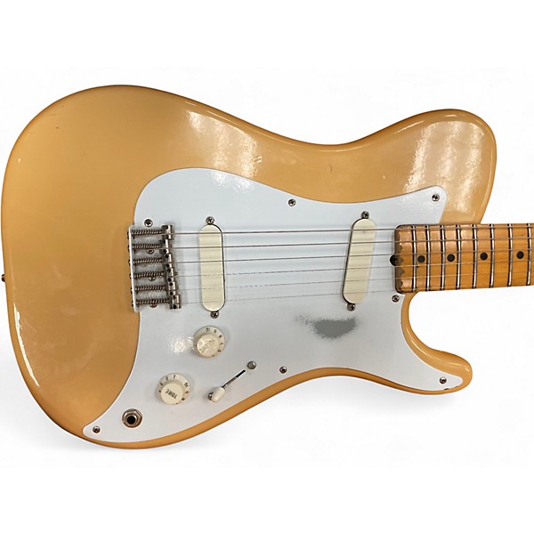 Vintage 1981 Fender Bullet Butterscotch Solid Body Electric Guitar