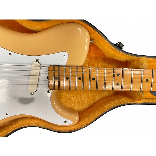 Vintage 1981 Fender Bullet Butterscotch Solid Body Electric Guitar