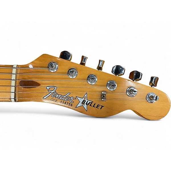 Vintage 1981 Fender Bullet Butterscotch Solid Body Electric Guitar