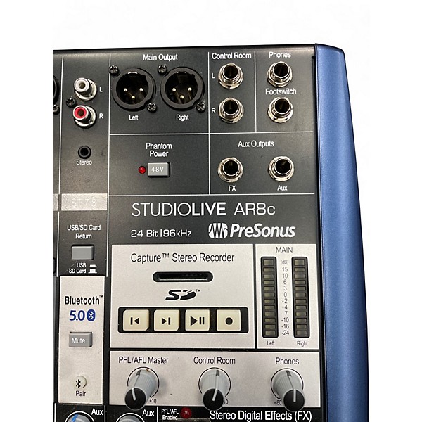 Used PreSonus STUDIO LIVE AR8C Unpowered Mixer