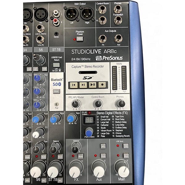 Used PreSonus STUDIO LIVE AR8C Unpowered Mixer