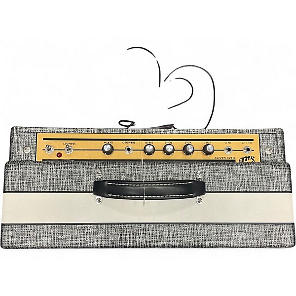 Used Supro 1695T Black Magick 25W 1x12 Tube Guitar Combo Amp