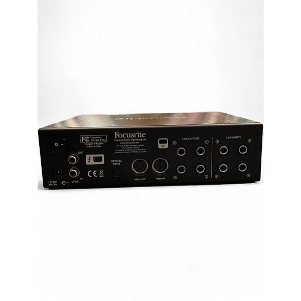 Used Focusrite Clarett 4Pre Audio Interface