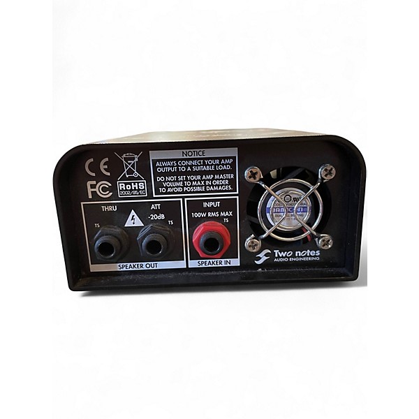 Used Two Notes AUDIO ENGINEERING TORPEDO CAPTOR 8 OHM Power Attenuator