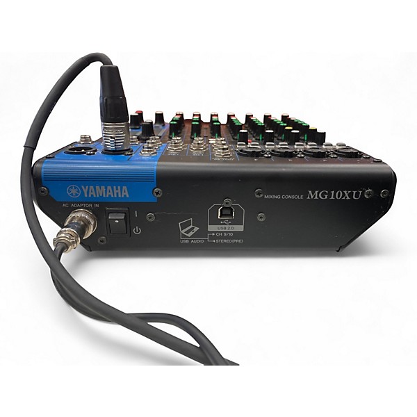 Used Yamaha MG10XU 10 Channel Mixer with Effects Unpowered Mixer