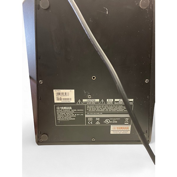 Used Yamaha MG10XU 10 Channel Mixer with Effects Unpowered Mixer