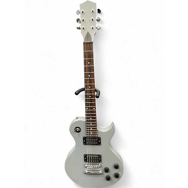 Used Miscellaneous Les Paul style Partscaster Gray Solid Body Electric Guitar