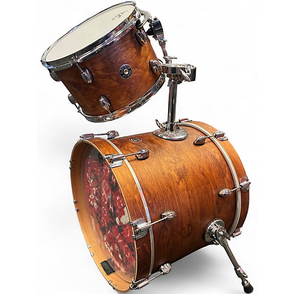 Used Gretsch Drums 4 Piece Catalina Club Jazz Series Satin Walnut Drum Kit