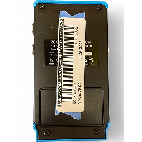 Used Zoom MS-70CDR+ Effect Processor