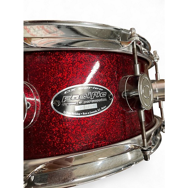 Used PDP by DW 14X5 CX Series Snare Red Drum