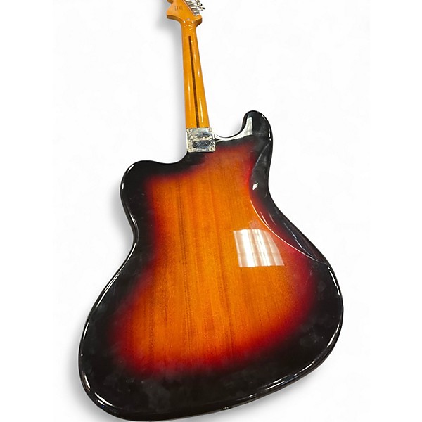 Used Squier Vintage Modified Bass VI 3 Color Sunburst Electric Bass Guitar