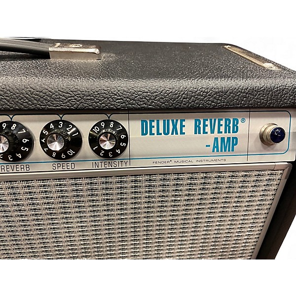 Used 2020s Fender 1968 Custom Deluxe Reverb 22W 1x12 Tube Guitar Combo Amp