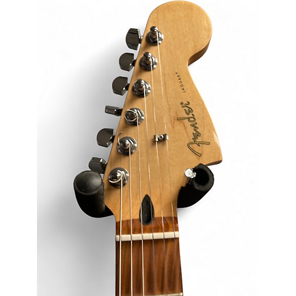 Used Fender Player Jaguar Black Solid Body Electric Guitar