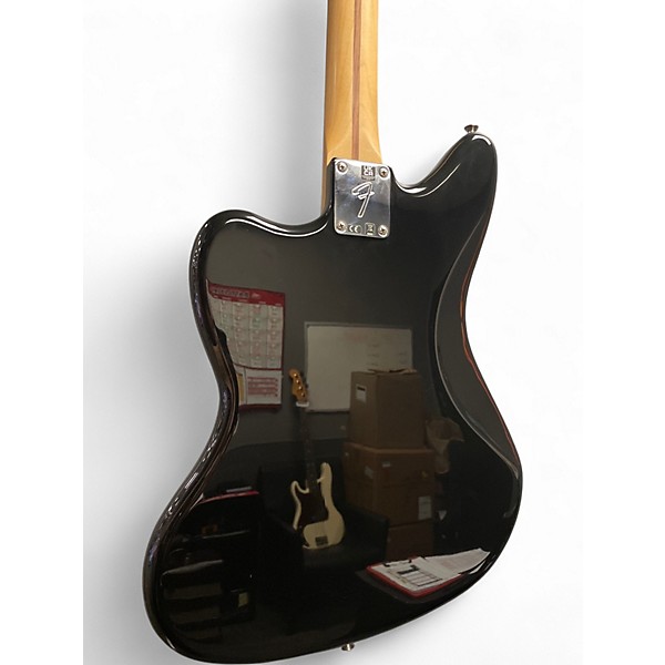 Used Fender Player Jaguar Black Solid Body Electric Guitar