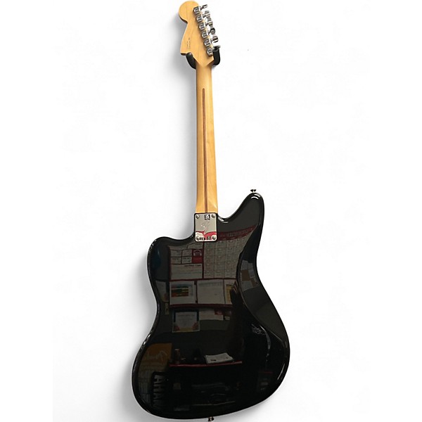 Used Fender Player Jaguar Black Solid Body Electric Guitar