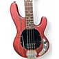 Used Sterling by Music Man Sub 4 Red Electric Bass Guitar