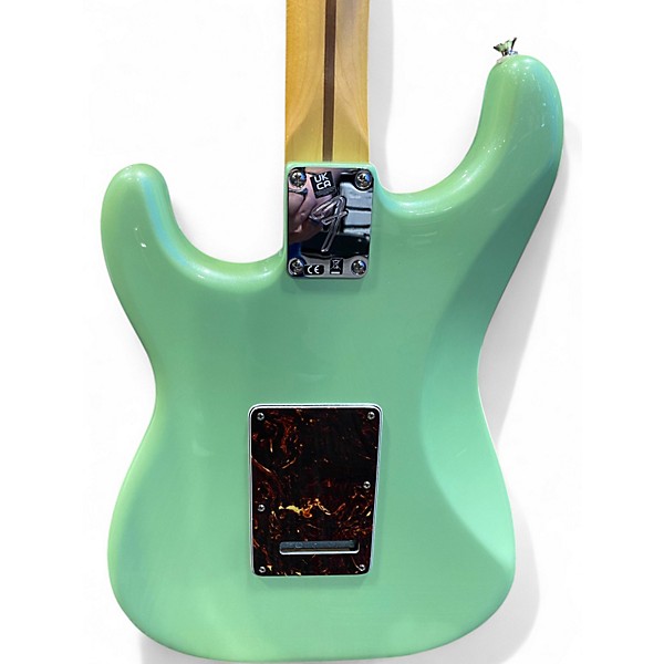 Used Fender Limited Edition Player Stratocaster Seafoam Green Solid Body Electric Guitar
