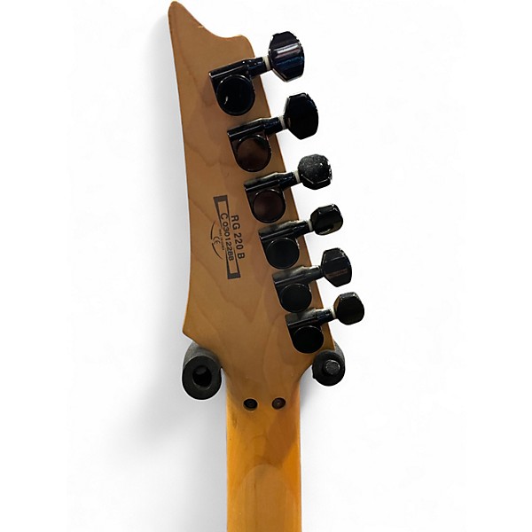 Used Ibanez RG 220 B Black Solid Body Electric Guitar