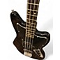 Used Squier Vintage Modified Jaguar Bass Black Electric Bass Guitar
