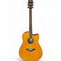 Used Yamaha FGCTA Natural Acoustic Electric Guitar thumbnail