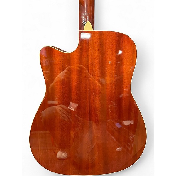 Used Yamaha FGCTA Natural Acoustic Electric Guitar