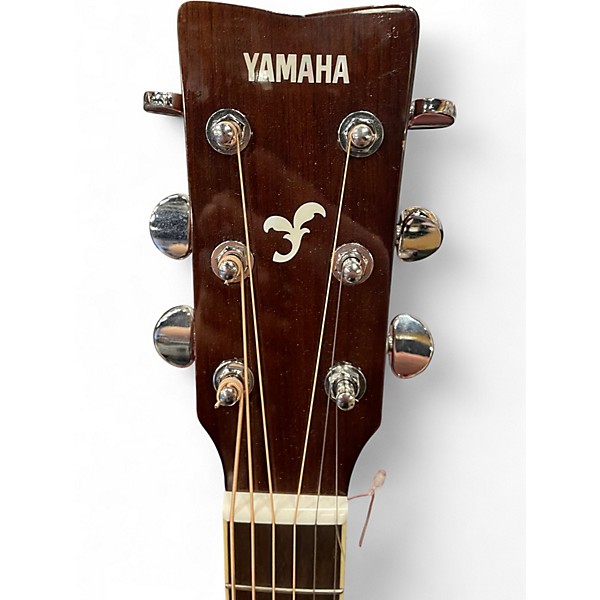 Used Yamaha FGCTA Natural Acoustic Electric Guitar