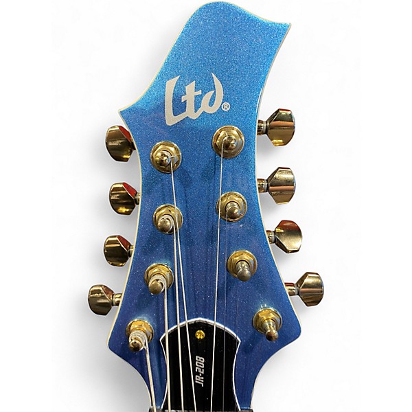 Used ESP LTD JR-208 Pelham Blue Solid Body Electric Guitar