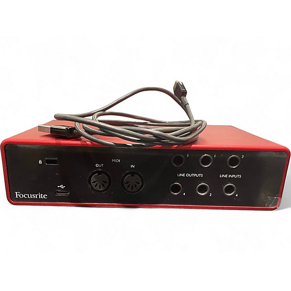 Used Focusrite Scarlett 4i4 Gen 3 Audio Interface