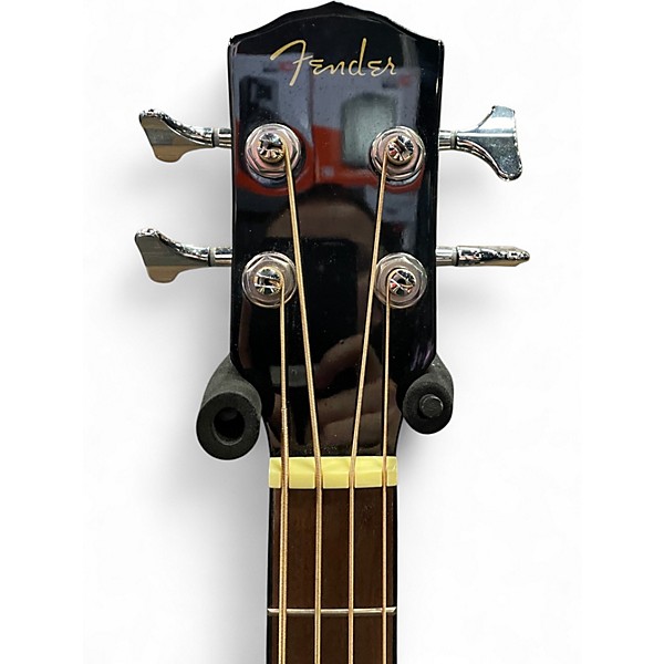 Used Fender CB-60SCE Black Acoustic Bass Guitar
