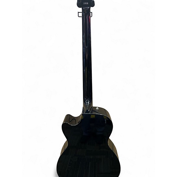 Used Fender CB-60SCE Black Acoustic Bass Guitar