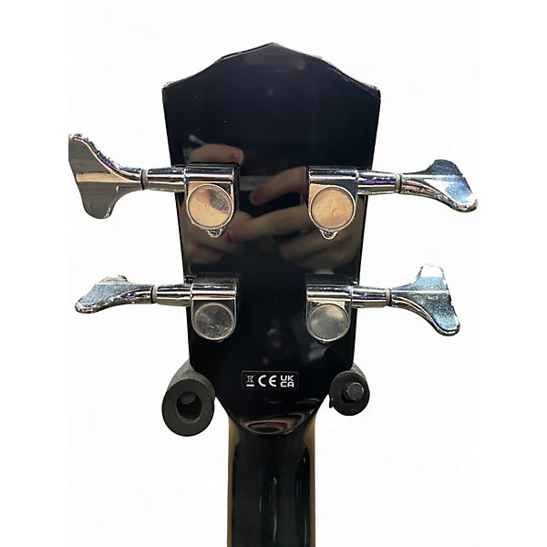 Used Fender CB-60SCE Black Acoustic Bass Guitar