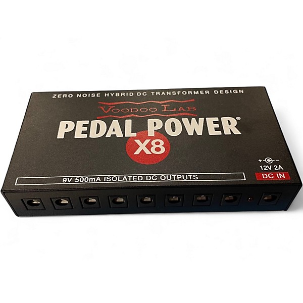 Used Voodoo Lab PEDAL POWER X8 Power Supply