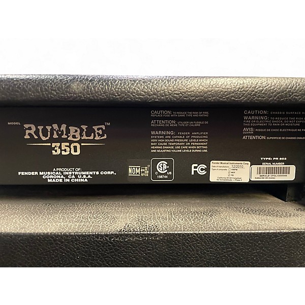 Used Markbass RUMBLE 350 Bass Combo Amp