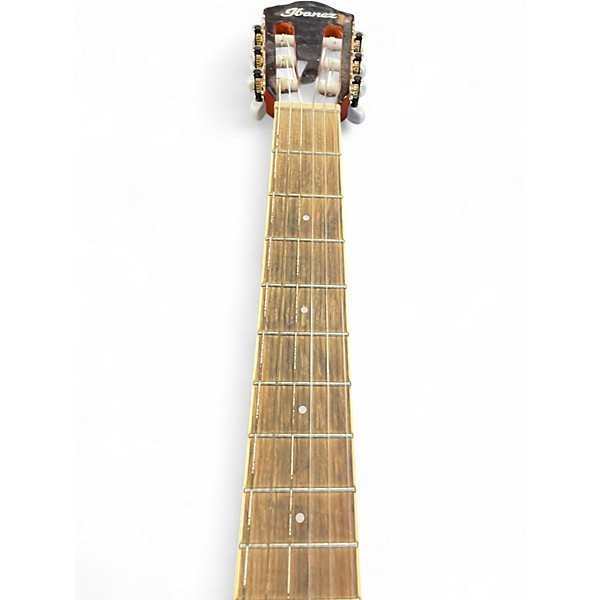 Used Ibanez AEG10NII Natural Classical Acoustic Electric Guitar