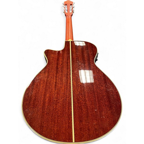 Used Ibanez AEG10NII Natural Classical Acoustic Electric Guitar