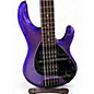 Used Ernie Ball Music Man StingRay 5 Special HH Grape Crush Electric Bass Guitar