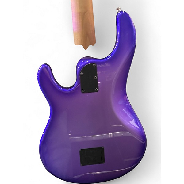 Used Ernie Ball Music Man StingRay 5 Special HH Grape Crush Electric Bass Guitar