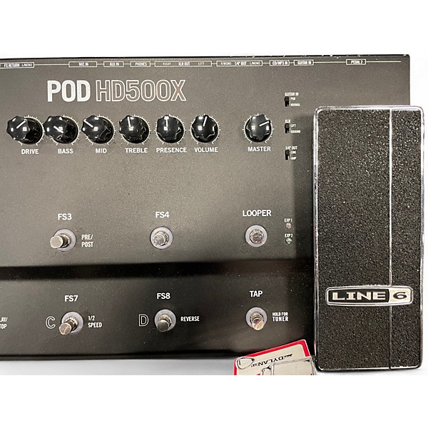 Used Line 6 Pod HD500X Amp Modeler Effect Processor