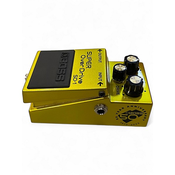 Used BOSS SD1B50A SUPER OVERDRIVE 50TH anniversary  Effect Pedal