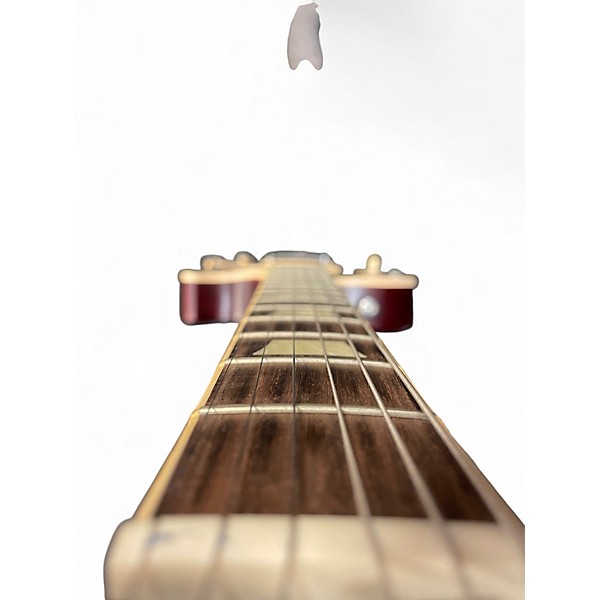 Used Gibson Les Paul Traditional Pro V Sat Wine Red Solid Body Electric Guitar