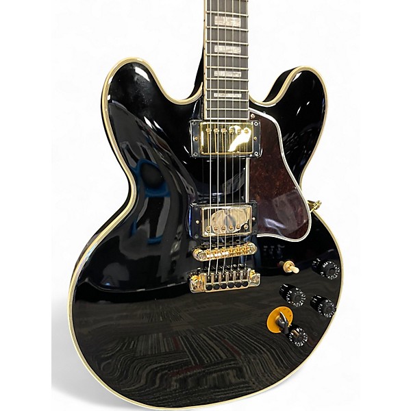 Used Epiphone BB King Lucille Ebony Hollow Body Electric Guitar