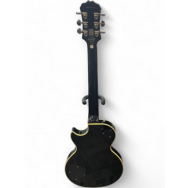 Used Epiphone Les Paul Custom SILVER BURST Solid Body Electric Guitar